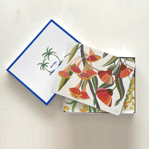 Native Floral Collage Coasters & Placemats