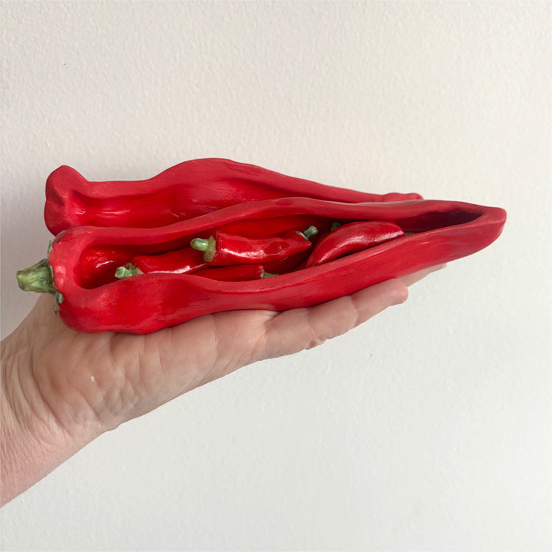 Chilli Chopstick Rest Family